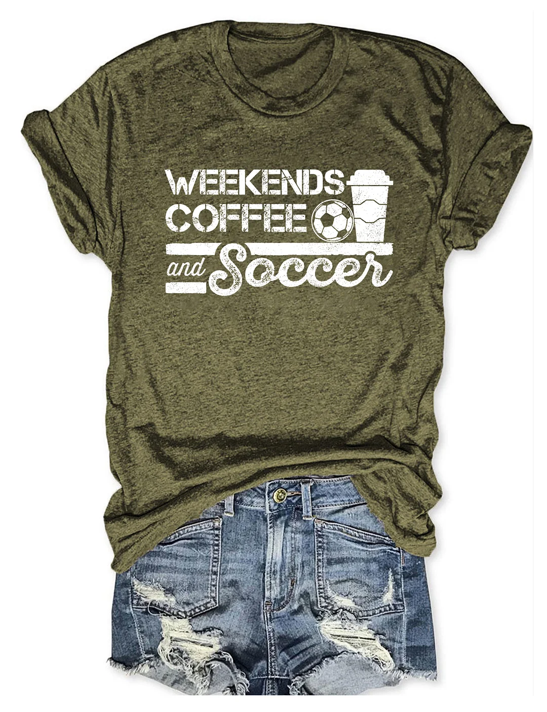 Weekends Coffee And Soccer T-Shirt