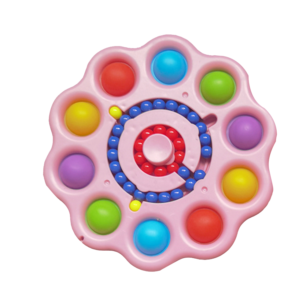 

Dimple Fidget Toy Kids Fingertip Spinner Bubble Relief Stress Relax Toys, 501 Original
