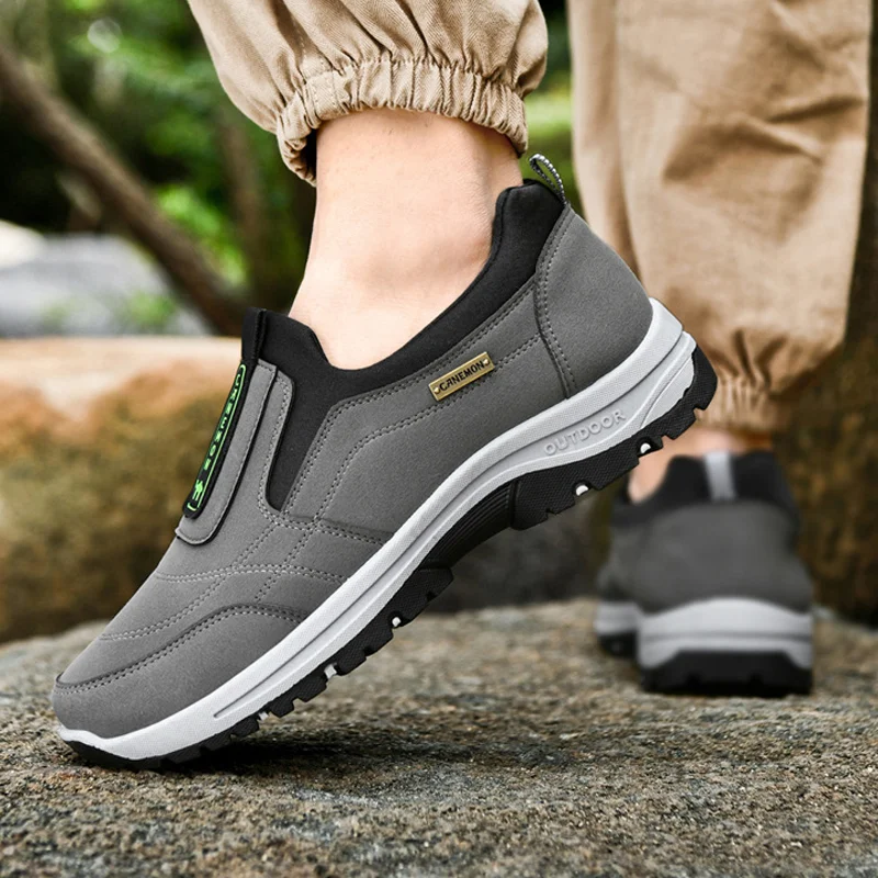 🔥Authenticity Guaranteed-Men's Comfortable Waterproof Breathable Orthopedic Walking Shoes Hiking Shoes