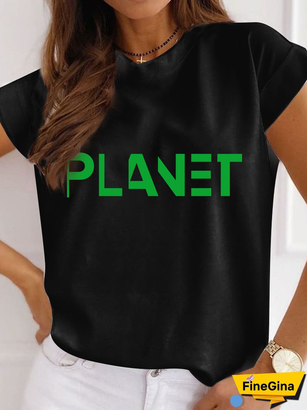 Gothic T-shirt For Women Streetwear Funny Print Hip Hop Short Sleeve T Shirt Harajuku Priority Money Printed Polyester Top Black