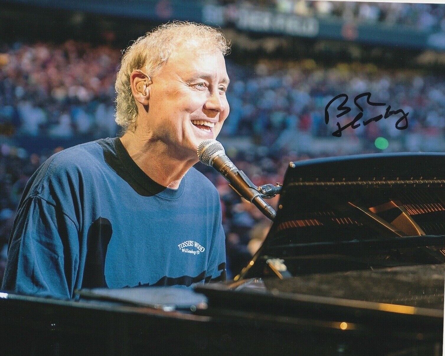 * BRUCE HORNSBY * signed 8x10 Photo Poster painting * GRATEFUL DEAD * NOISEMAKERS * 4