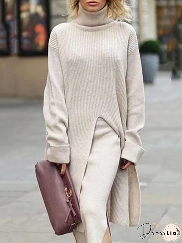 Casual and Effortless winter Dress