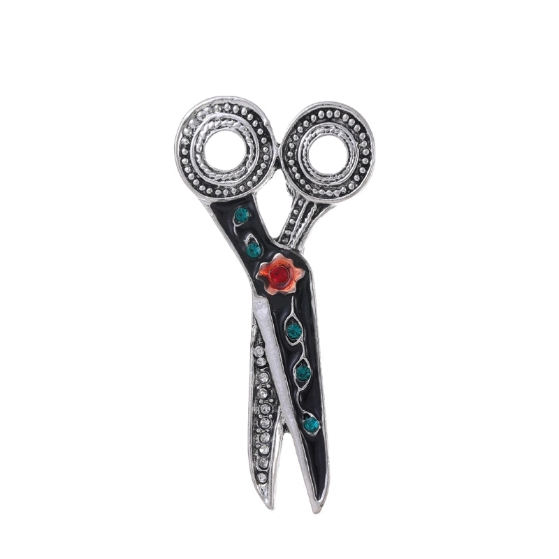 Casual Minimalist Cat Flower Strawberry Alloy Inlay Rhinestones Unisex Brooches