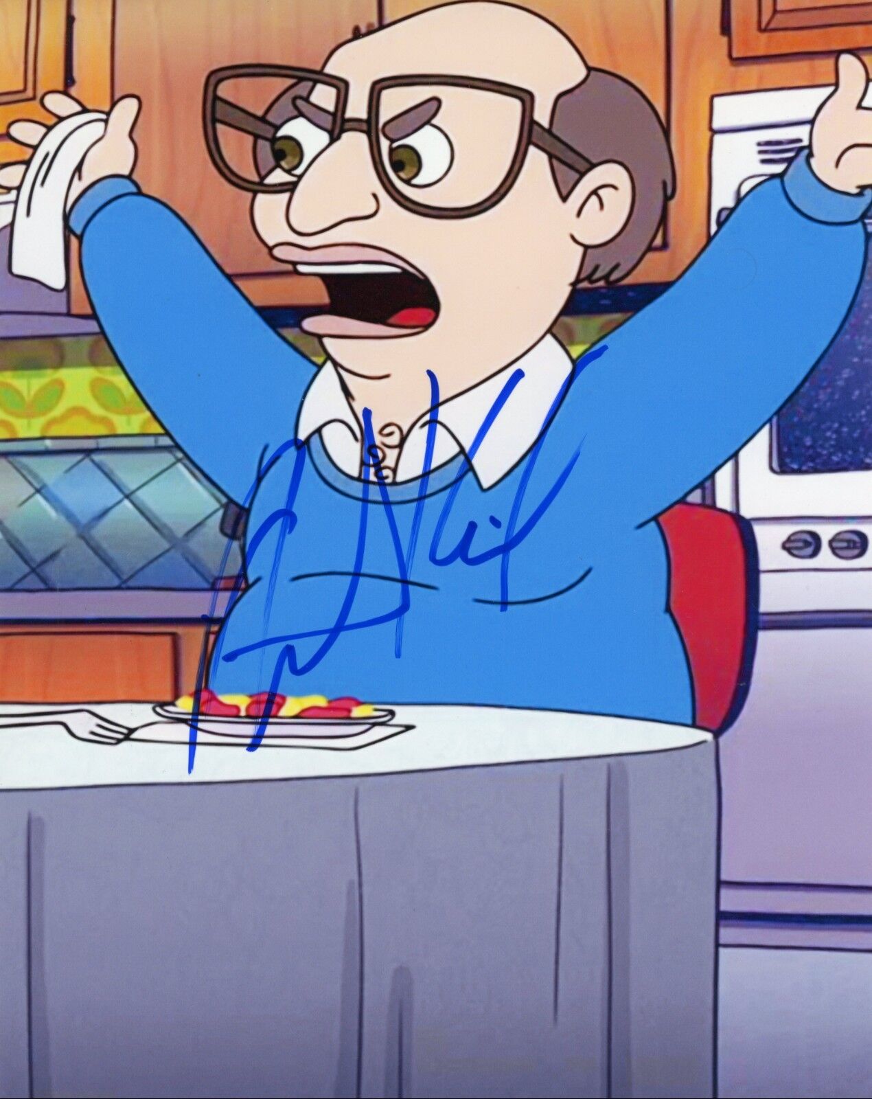 ~~ RICHARD KIND Authentic Hand-Signed BIG MOUTH - Marty Glouberman