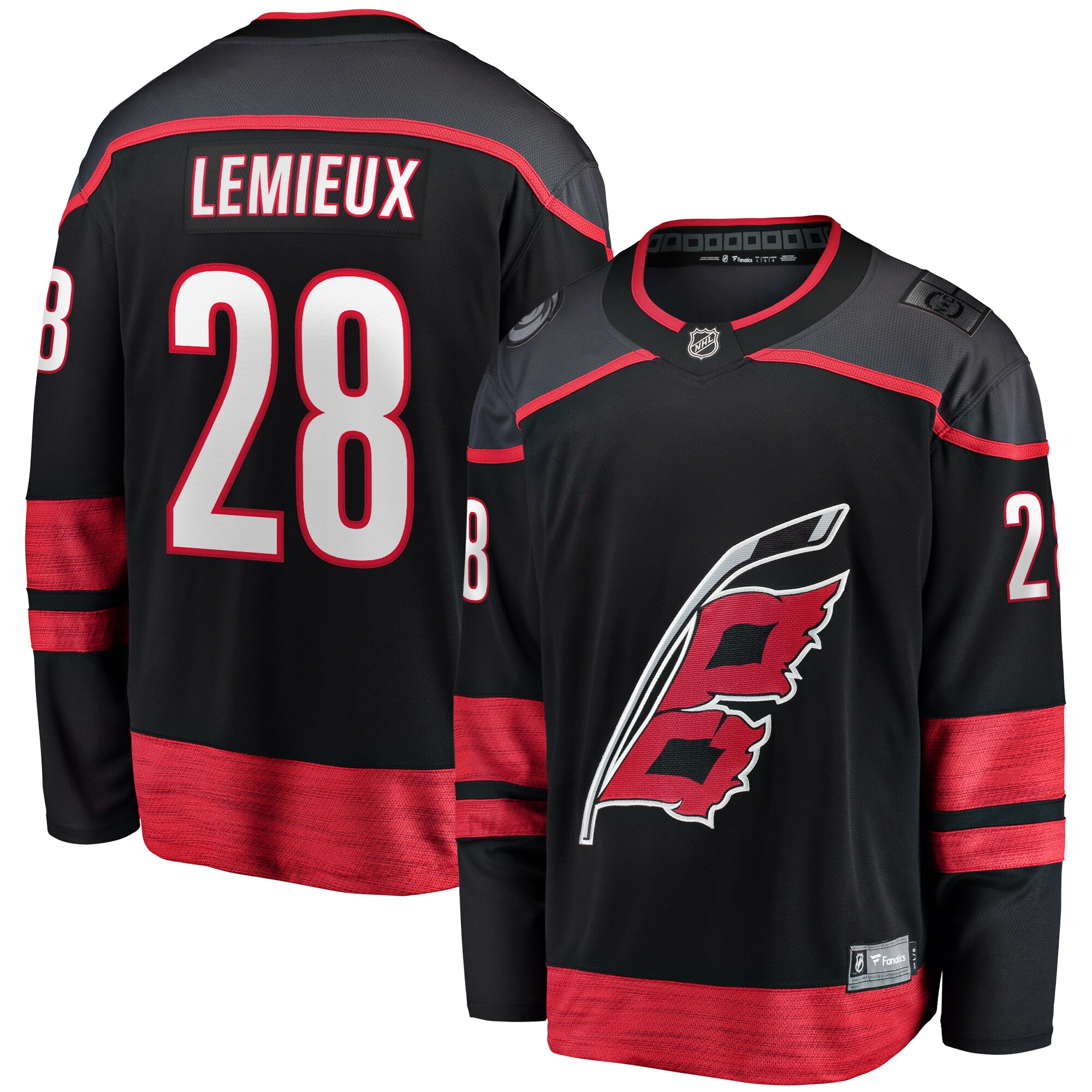 Brendan Lemieux Carolina Hurricanes Fanatics Home Premier Breakaway   Jersey &ndash; Black mysite