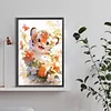 uk.everydayedeals (Limited Stock)Diamond Painting - Full Round - Happy Tiger(40*60cm)