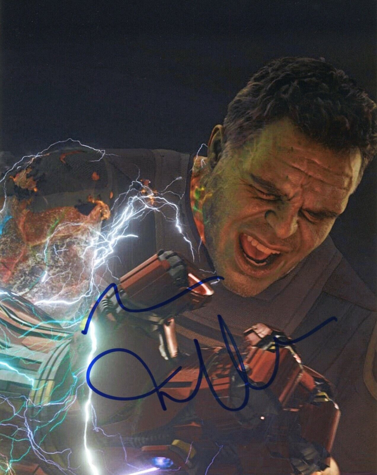 ~~ MARK RUFFALO Authentic Hand-Signed AVENGERS ENDGAME GAUNTLET