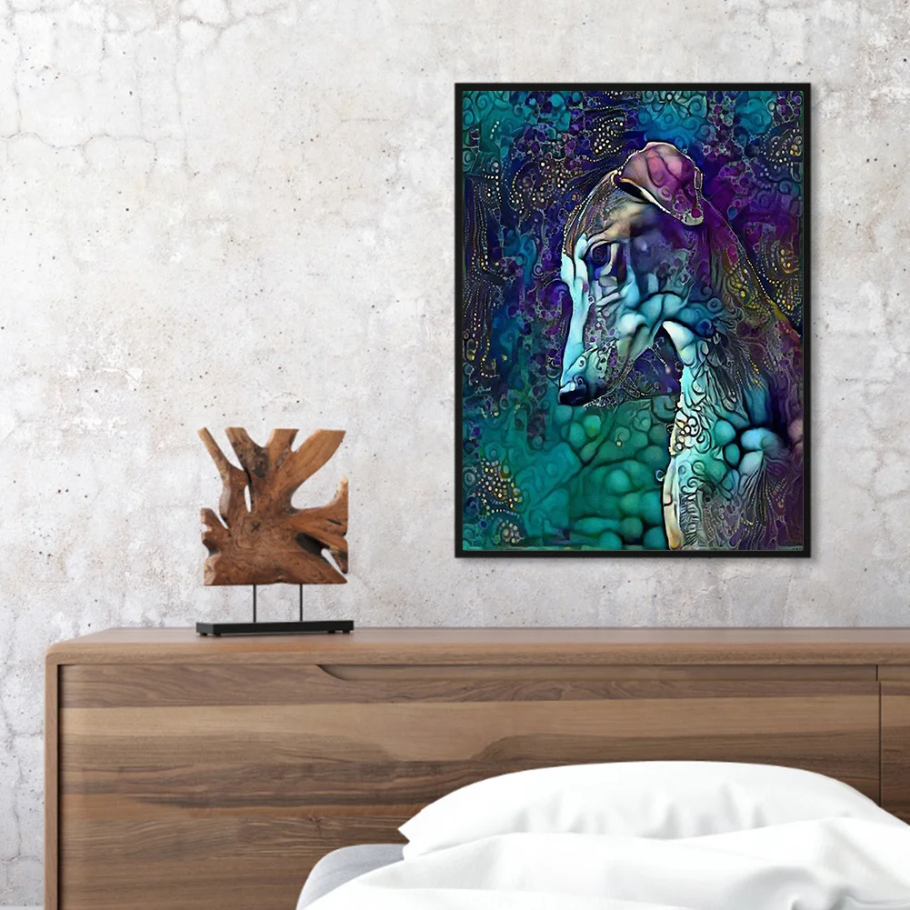 11CT Stamped Double-Sided Cross Stitch Bookmark for Book Lovers - Mushroom(Canvas|18*6CM) - Eco-Friendly Cotton Thread