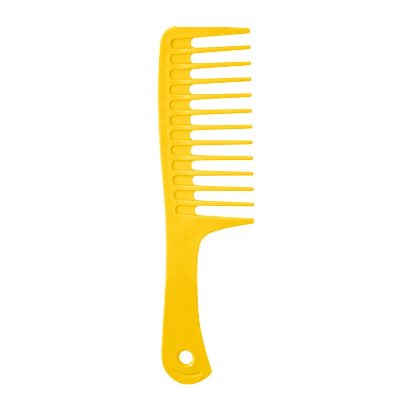 Factory Direct Supply Small Commodity Daily Curly Hair Hair Household Plastic Big Tooth Comb Big Wave Shape Wide Tooth Comb