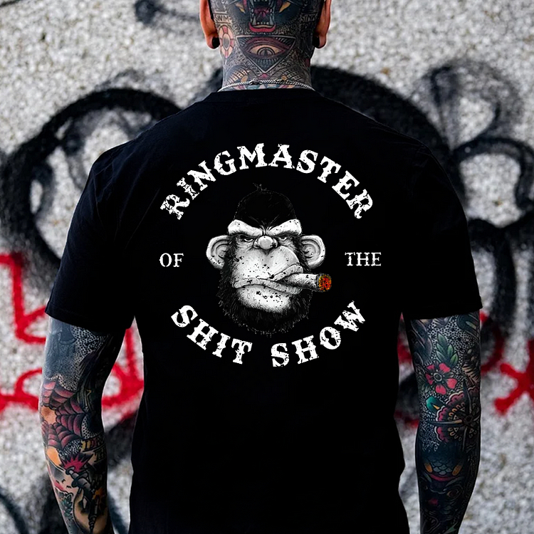 Ringmaster of the shit show T-shirt 