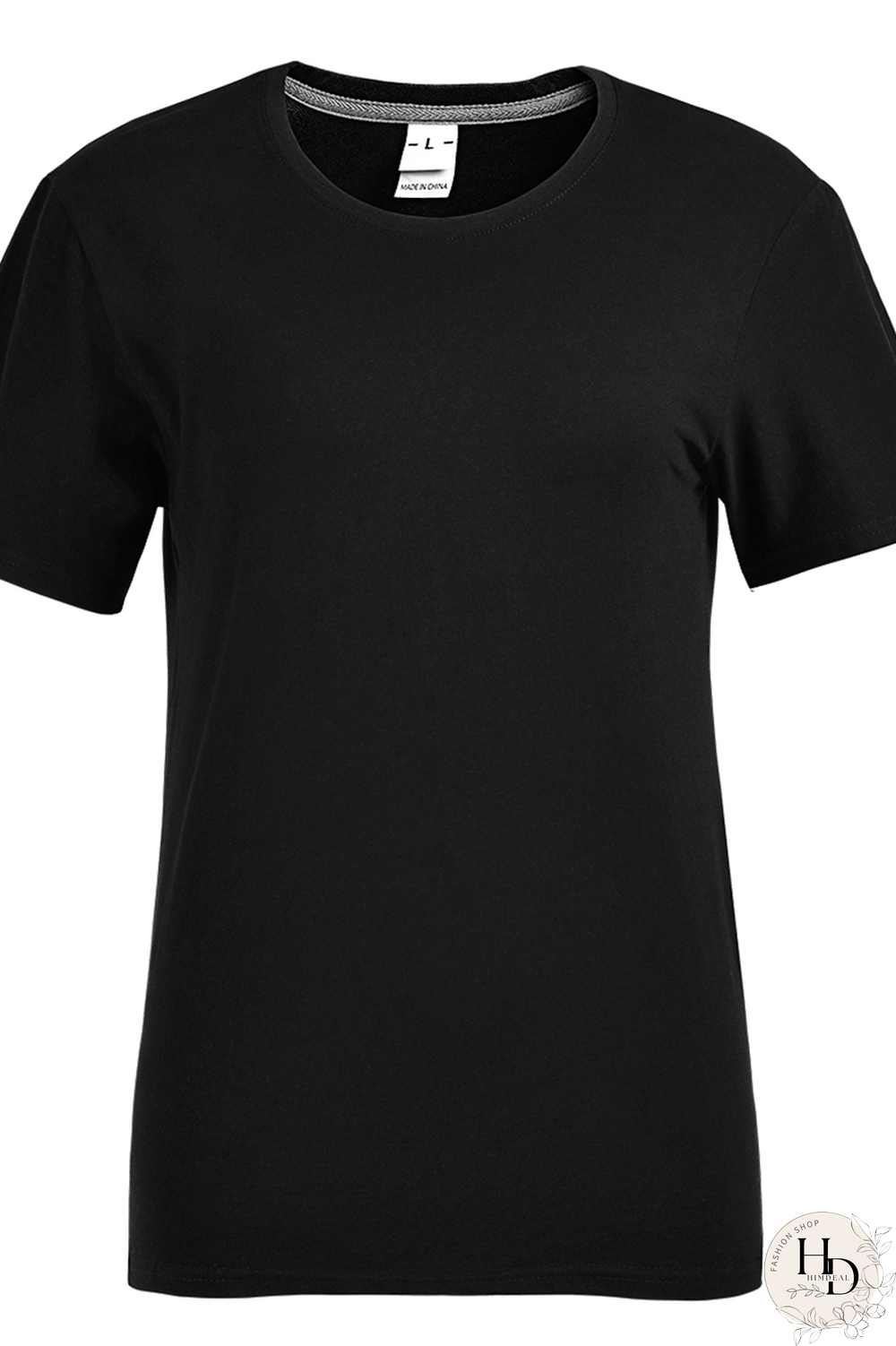 Black Casual Street Leopard Patchwork O Neck T-Shirts