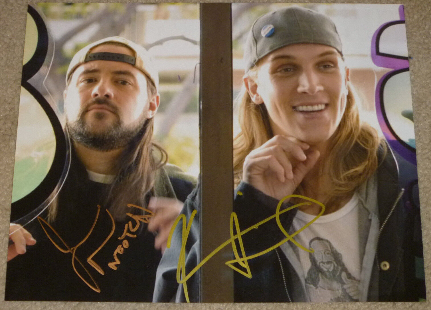 Kevin Smith & Jason Mewes Authentic Signed 8x10 Photo Poster painting Autographed, Clerks