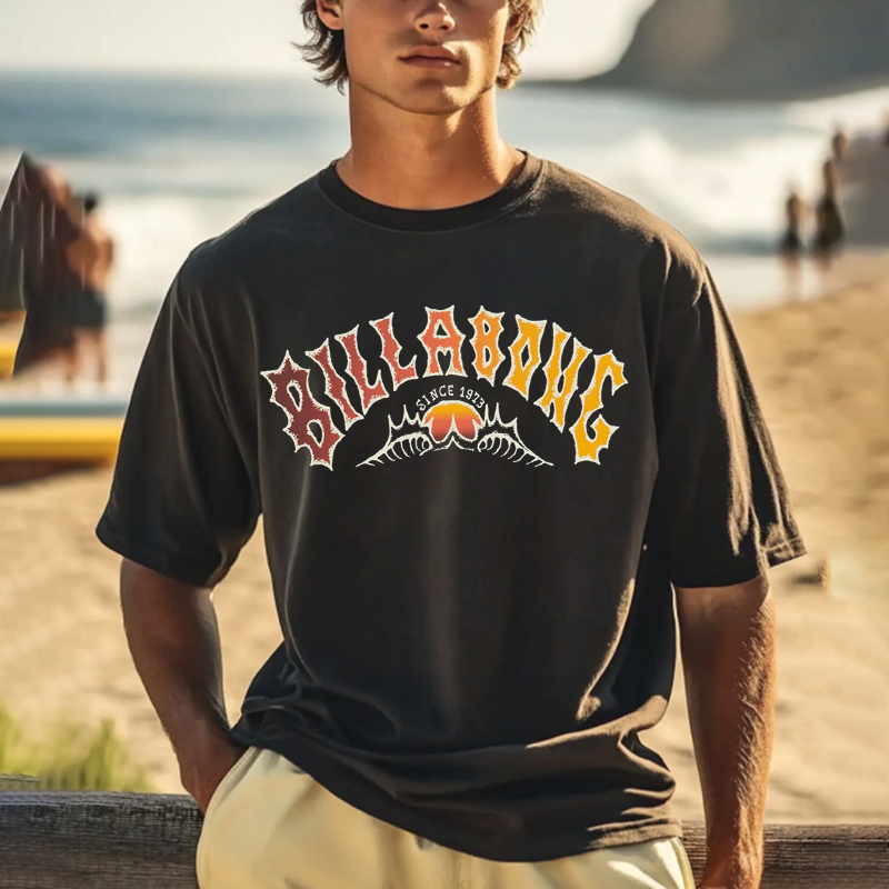  Classic Graphic T-Shirt for Beach and Casual Wear