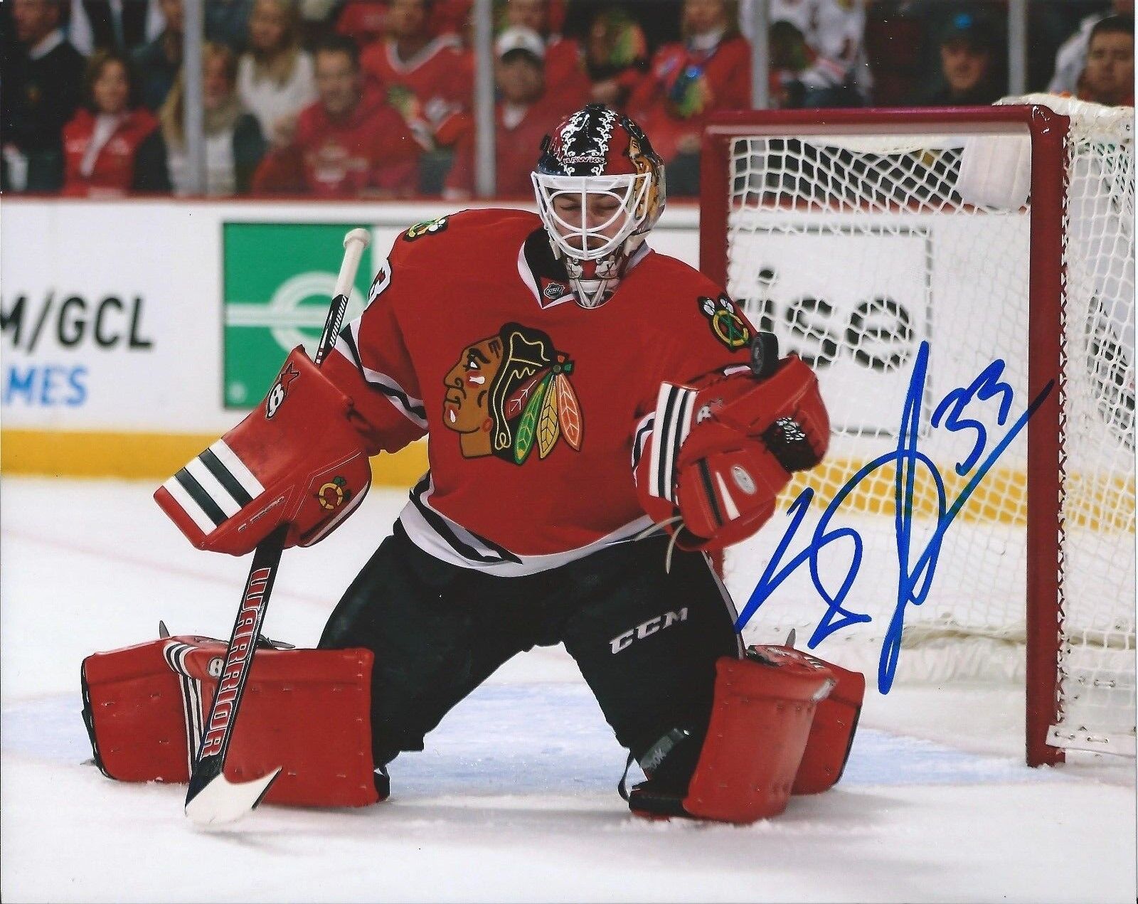 SCOTT DARLING signed autographed CHICAGO BLACKHAWKS STANLEY CUP w/COA PROOF