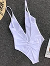 Deep V-Neck Sexy Bohemia One-Piece Swimwear