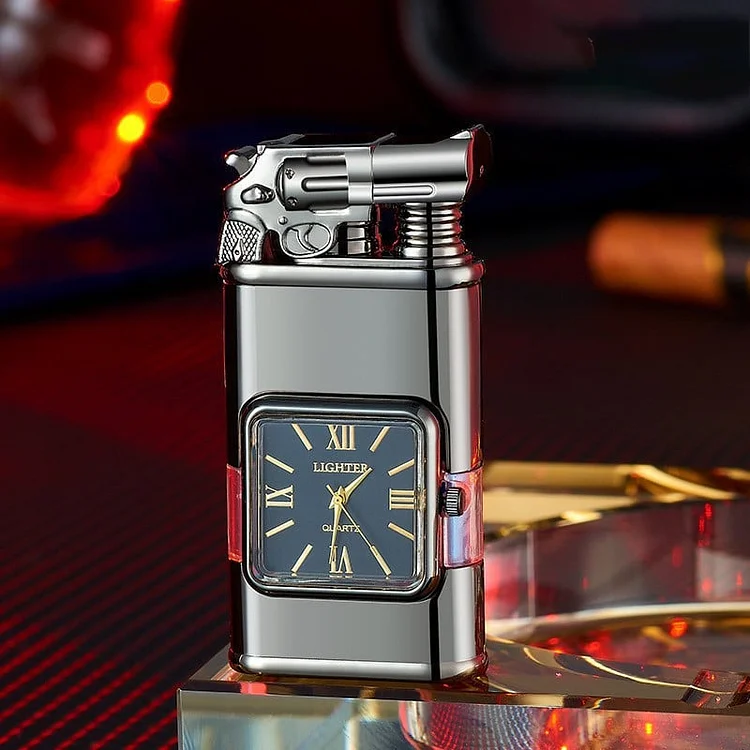 Wiatroodporna zapalniczka Vintage Watch Bezel Jet Flame Torch