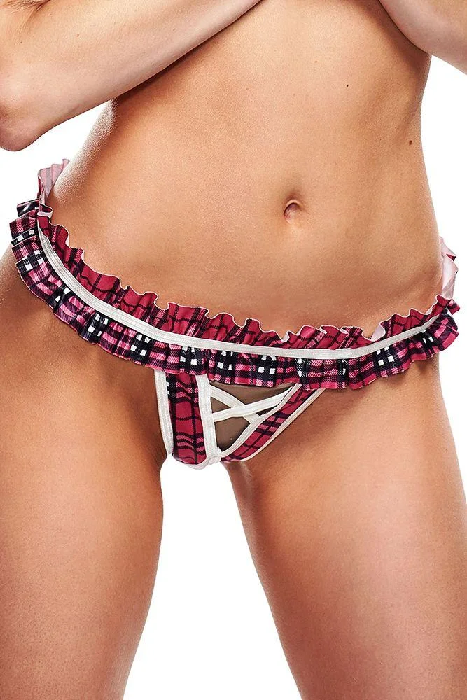 pornhint Pornhint Teacher's Pet Pink Schoolgirl Panty