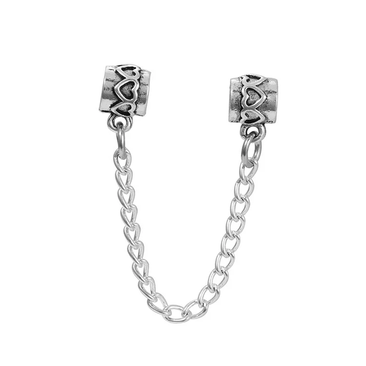 Flower Safety Chain Charm Bracelet Accessories