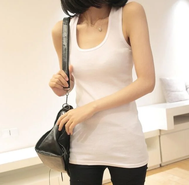 NEW 1 PC Casual Wild Women's Sleeveless Tank Tops No Sleeve T-Shirt Summer round neck Vest