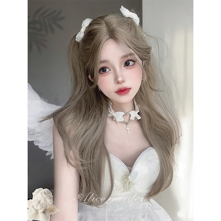 Sweet Cinderella Ash Blonde Lolita Wig