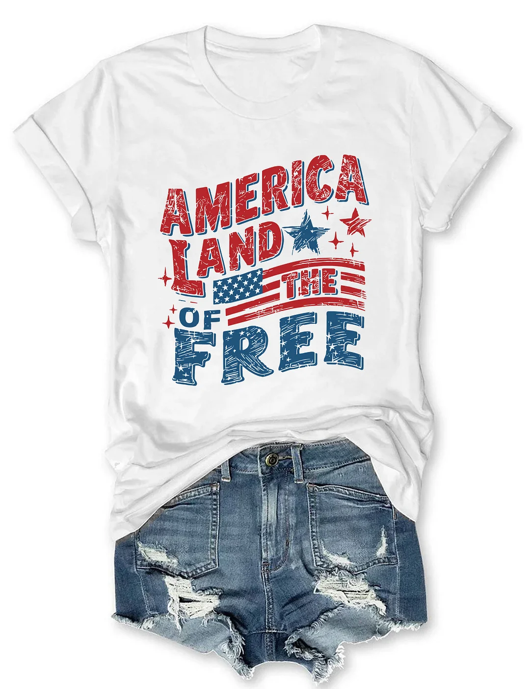 America Land Of The Free T-shirt