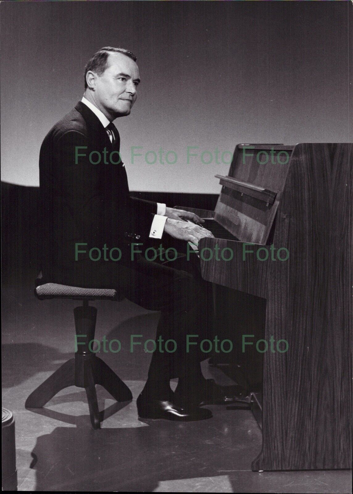 Fritz Schulz-Reichel Pianist Vintage Press Photo Poster painting R?hnert No Autograph (UN-239