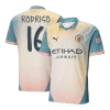 RODRIGO #16 Manchester City Fourth Away Soccer Jersey 2024/25- Definitely City (UCL)
