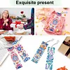 4Pcs Muster - 5d DIY Handwerk Lesezeichen