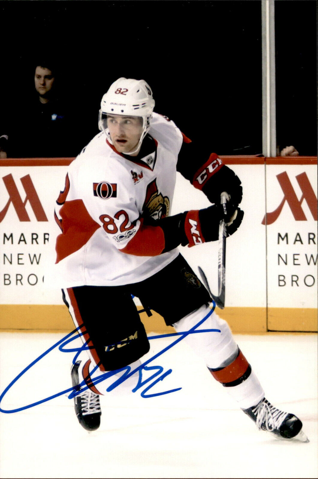 Colin White SIGNED autographed 4x6 Photo Poster painting OTTAWA SENATORS #8