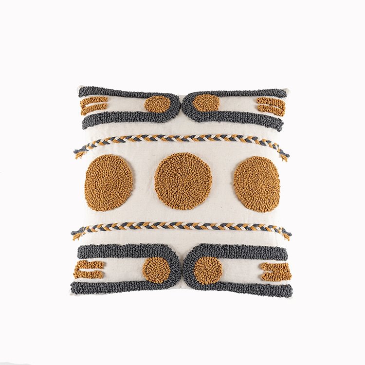 Homemys Retro pillow cushion sofa lumbar pillow