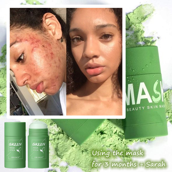 hot sale poreless deep cleanse green tea mask