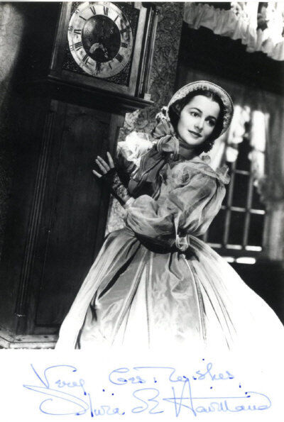 OLIVIA DE HAVILLAND Signed Photo Poster paintinggraph - Film Actress Gone With The Wind Preprint