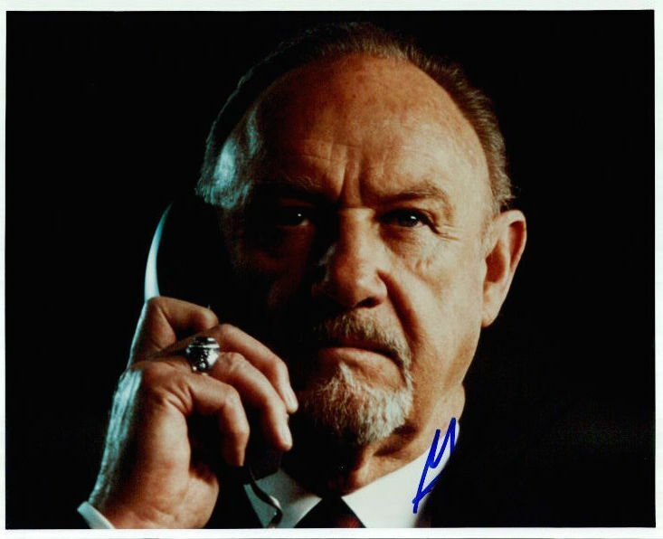 Gene Hackman (Runaway Jury) signed 8x10 Photo Poster painting