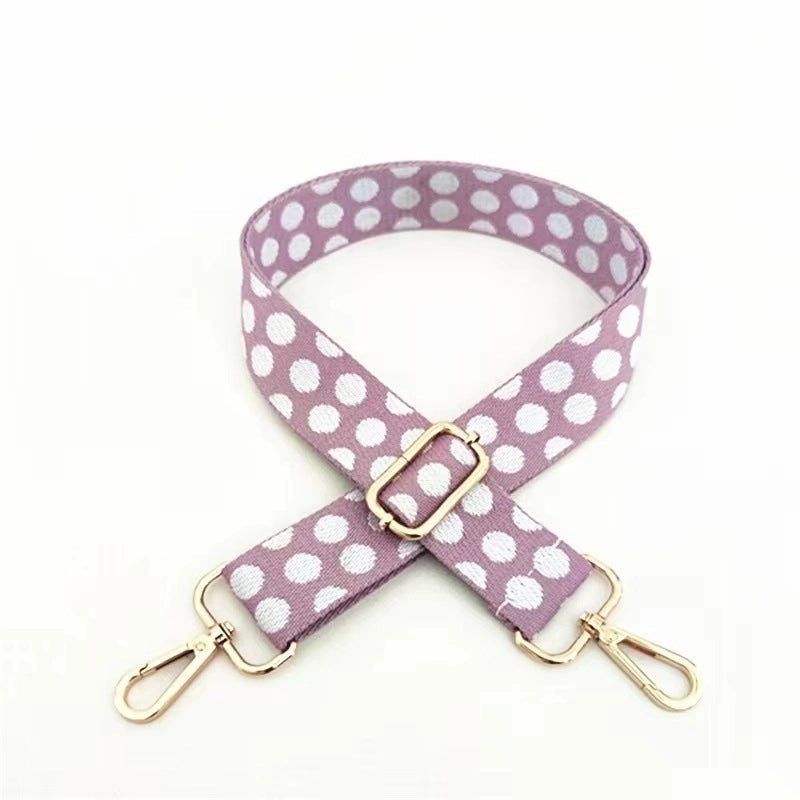 New Colorful Narrow Goods Purse Accessories Bag Strap Adjustable Shoulder Messenger Bag Long Strap Replacement Burden Reduction Wide Shoulder Strap