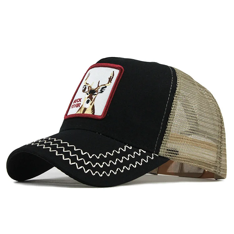 Animals Embroidery Baseball Caps Men Snapback Hip Hop Hat Women Mesh Unisex Streetwear Bones Whole Price Adjustable Cap