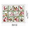 12Th Day Of Christmas - 14CT Stamped Cross Stitch 44*35cm/17.32*13.78in