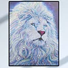 5D DIY Special Shaped Diamond Painting Lion Cross Stitch Embroidery Kits