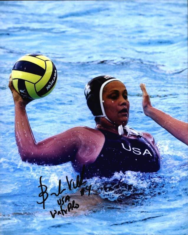 Brenda Villa authentic signed olympics 8x10 Photo Poster painting W/Cert Autographed 02