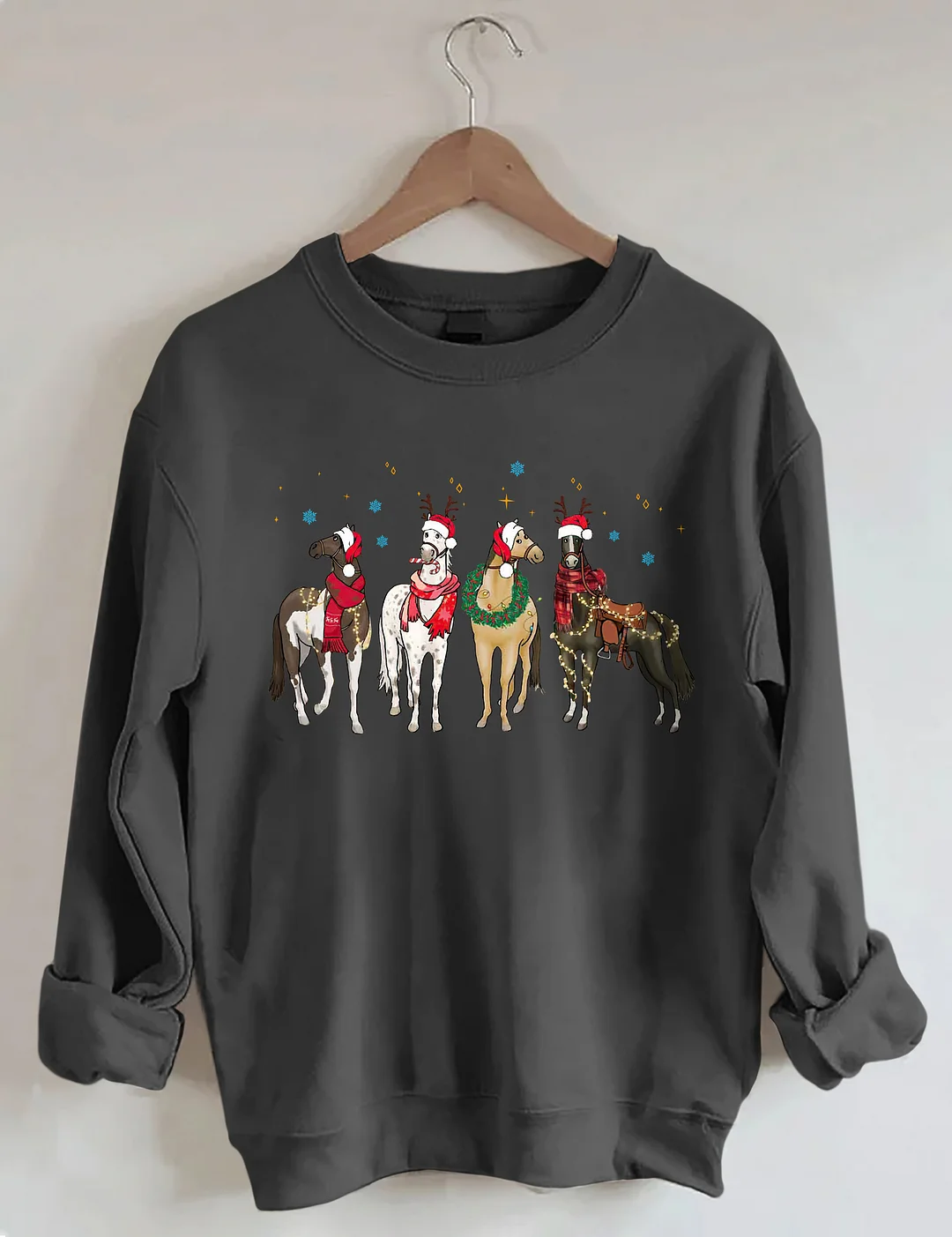 Christmas Horse Sweatshirt