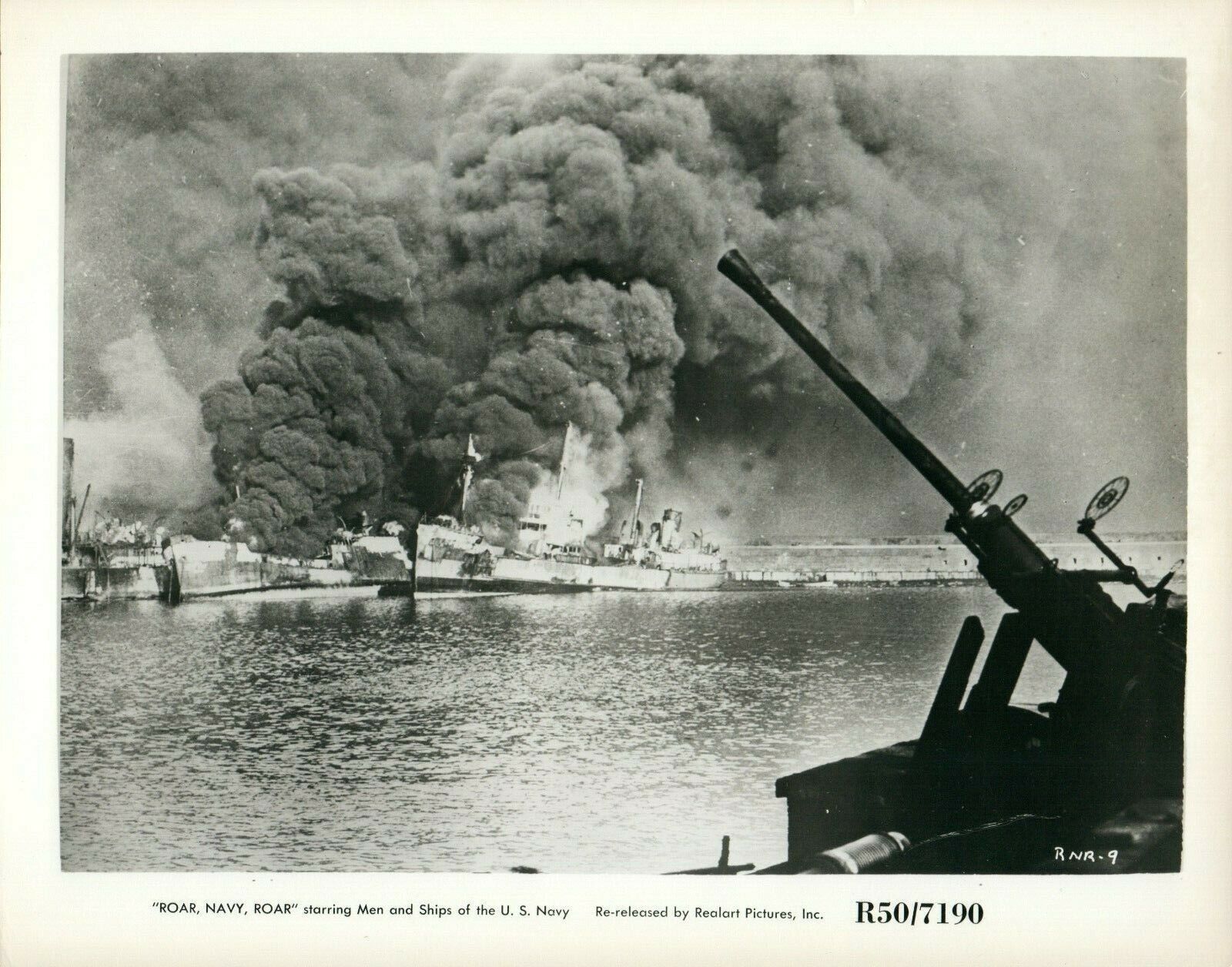 ROAR NAVY ROAR 8x10 Promo Press News Movie Photo Poster painting US NAVY Ships