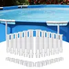 12 Pack Pool Joint Pin with Rubber Seals Kit Long Pool Pin for Above Ground Pool