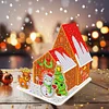 DIY Christmas House Diamond Painting Wooden Desktop Decor