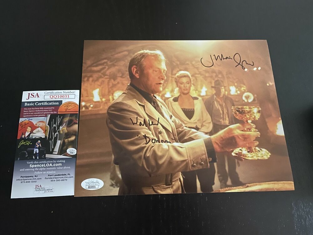 JULIAN GLOVER SIGNED 8X10 Photo Poster painting  AUTOGRAPHED INDIANA JONES