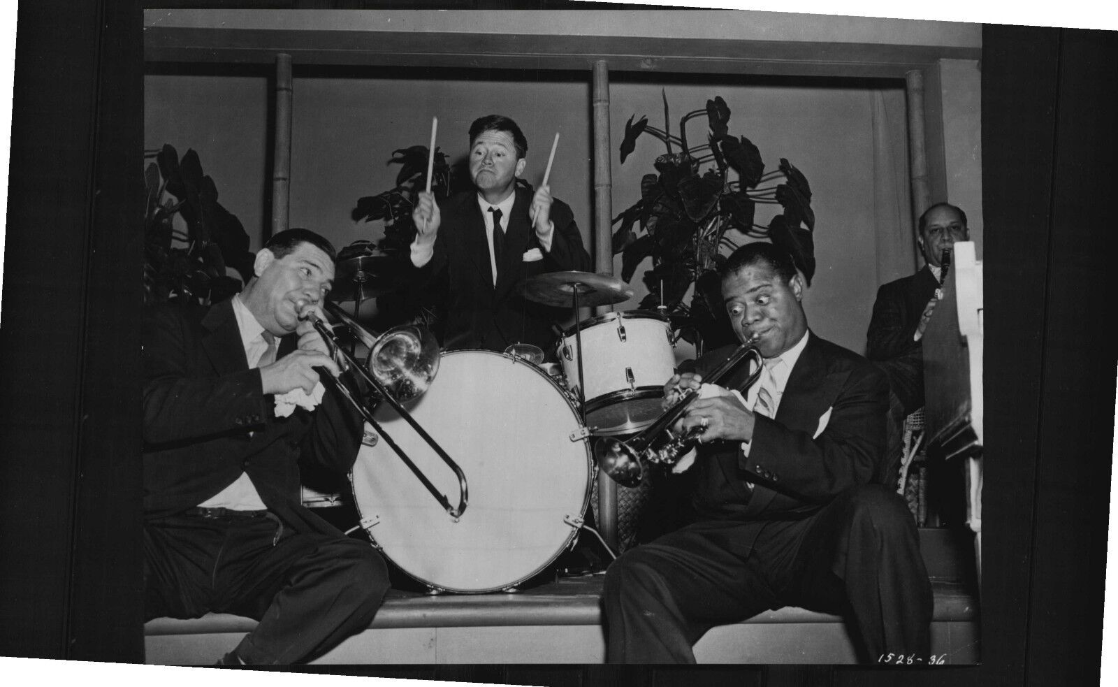 Mickey Rooney Louis Armstrong in The Strip Lot of 5 Movie Press Photo Poster paintings