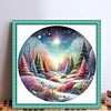 Colorful Forest-11CT Stamped Cross Stitch 45*45cm/17.72*17.72in tapestrymarket