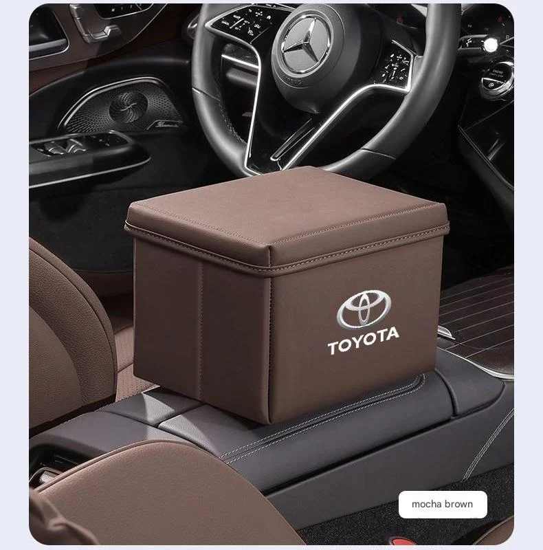 Car Leather Folding Storage Box