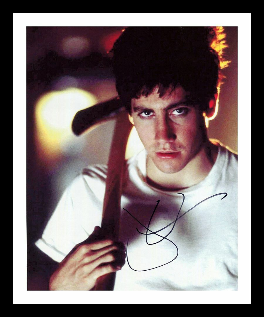 Jake Gyllenhaal - Donnie Darko Autographed Signed & Framed Photo Poster painting