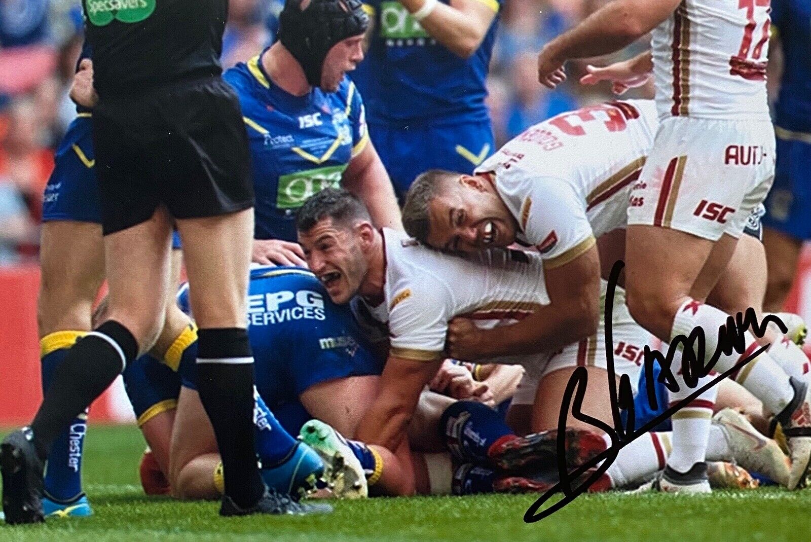 Benjamin Garcia Genuine Hand Signed 6X4 Photo Poster painting - Catalans Dragons