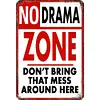(Multi Style)Warning - Vintage Metal Signs - 30*40cm