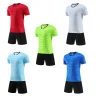 Wholesale High-end Soccer Wear Sets Heat Sublimation Football Uniforms Club Full Team Sets High Quality Men Soccer Jerseys